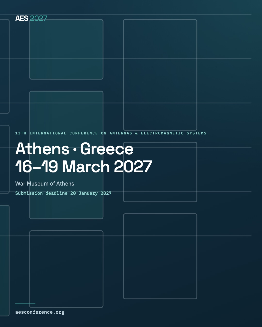 AES 2027 share image, vertical format
